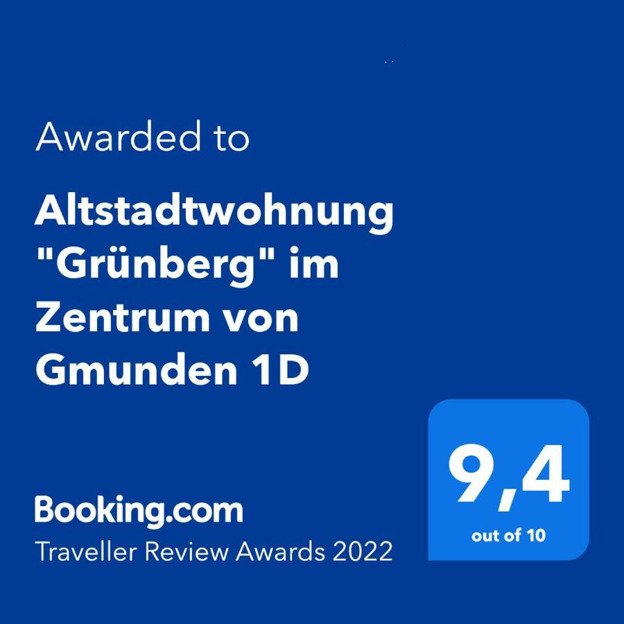 Altstadtwohnungen "Grunberg 1D" & "Gmunden 3D Mit Seeblick" Im Zentrum Von Gmunden Eksteriør bilde